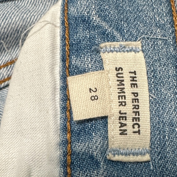 Madewell Light Blue Straight Leg Jeans Size 8 - Picture 8 of 11